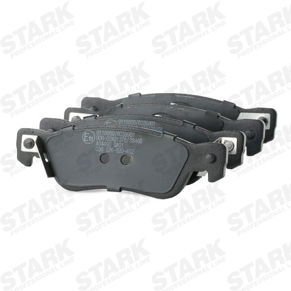 SKBP0011487 Disc brake pads STARK SKBP-0011487 review and test