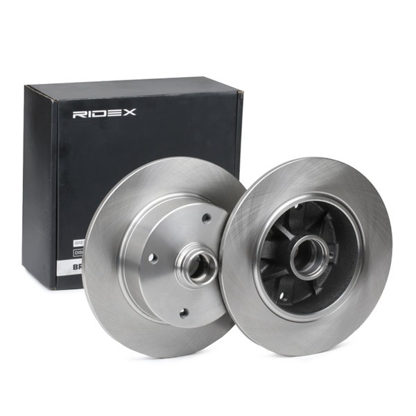 Buy Brake disc RIDEX 82B0932 - Tuning parts VW KAEFER online