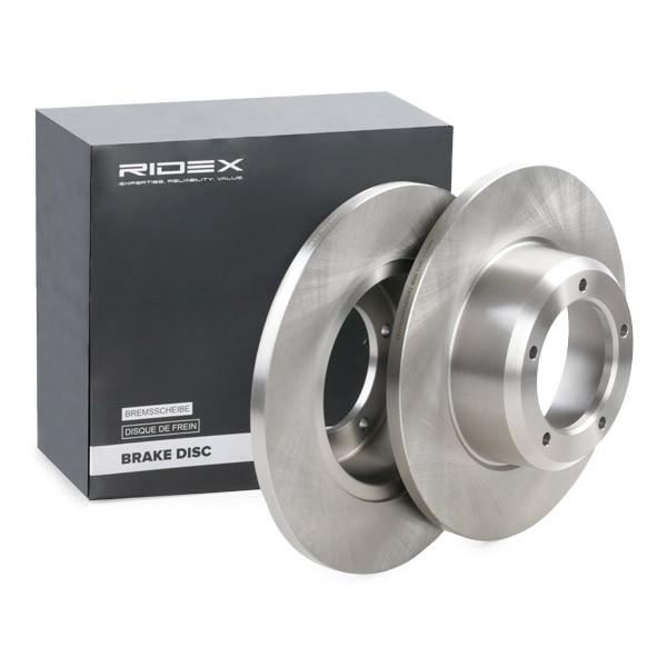 RIDEX 82B0965 Brake disc Rear Axle, 298x14,0mm, 05/05x127,0, solid