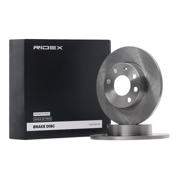 RIDEX 82B0855 Brake disc Front Axle, 236,0x10mm, solid