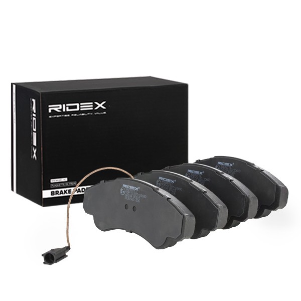 402B0711 Disc brake pads RIDEX 402B0711 review and test