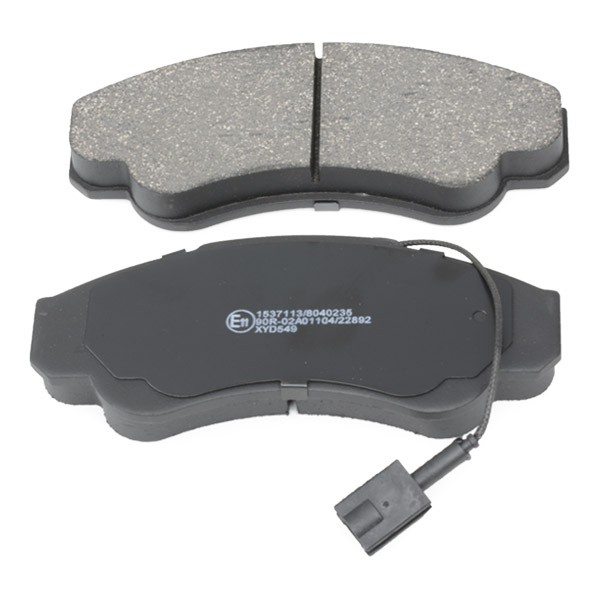 RIDEX Brake pad set, disc brake 402B0711 buy online