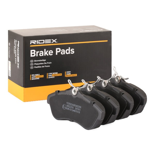 RIDEX Brake pad kit 402B0404 for CITROЁN C3, C2