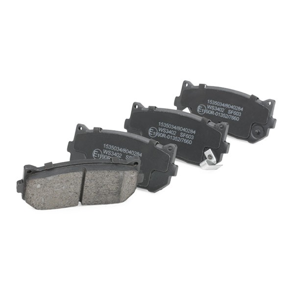 RIDEX Brake pad set, disc brake 402B0295 buy online