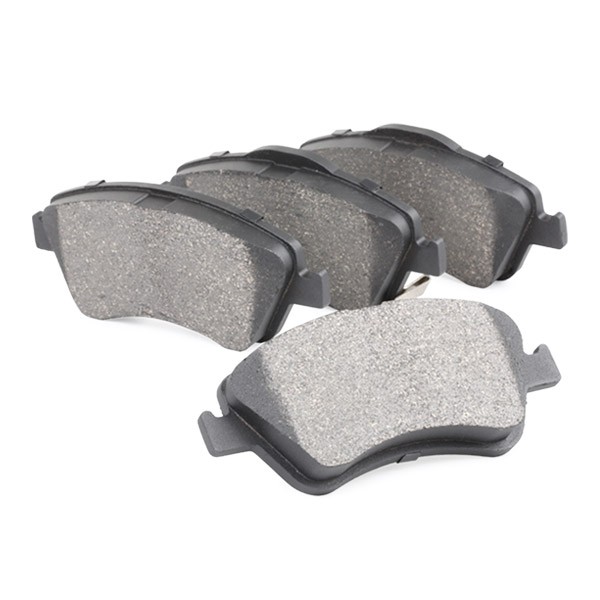 402B0278 Set of brake pads 402B0278 RIDEX Front Axle, with acoustic wear warning