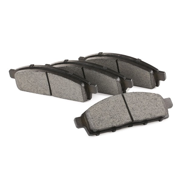 402B0439 Set of brake pads 402B0439 RIDEX Front Axle, incl. wear warning contact, with accessories