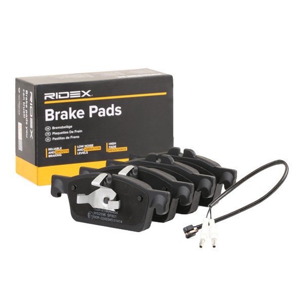 RIDEX Brake pad kit 402B0776 for PEUGEOT 508