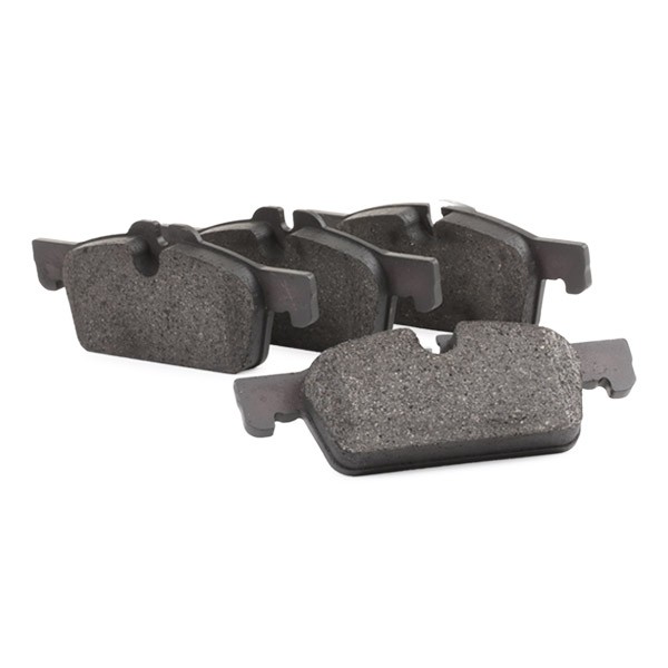 402B0776 Set of brake pads 402B0776 RIDEX Front Axle, incl. wear warning contact, with piston clip