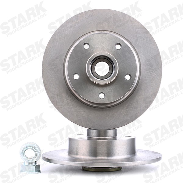 STARK SKBD-0023140 Brake disc Rear Axle, 260x8mm, 5x114,3, solid