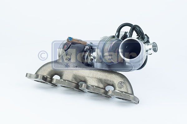 MOTAIR 781504-4 Turbo Exhaust Turbocharger, Turbo with integral manifold, with oil test paper set