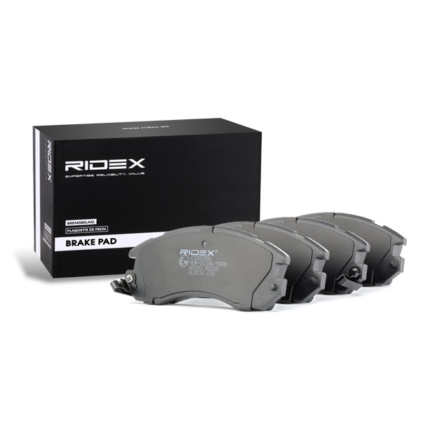 RIDEX Brake pad kit 402B0358 for SUBARU LEGACY, IMPREZA