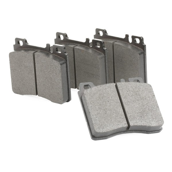 402B0547 Set of brake pads 402B0547 RIDEX Front Axle, prepared for wear indicator, excl. wear warning contact