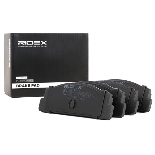 402B0714 Disc brake pads RIDEX 402B0714 review and test