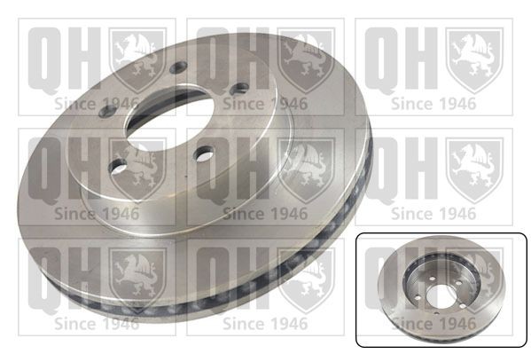 QUINTON HAZELL BDC5504 Brake disc 288x28mm, 5, Vented
