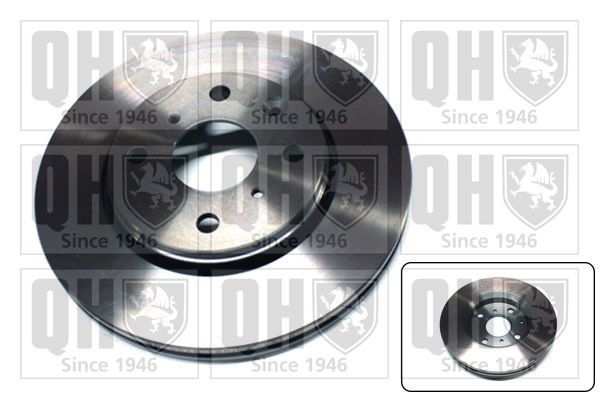 QUINTON HAZELL BDC5518 Brake disc 247x20mm, 4x100, Vented