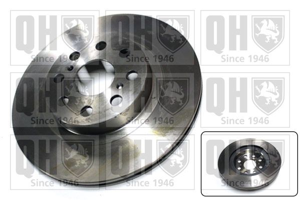 QUINTON HAZELL BDC5656 Brake disc 263x16mm, 4, Vented