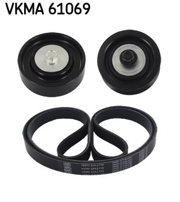 SKF VKMA 61069 TOYOTA Poly v-belt kit in original quality