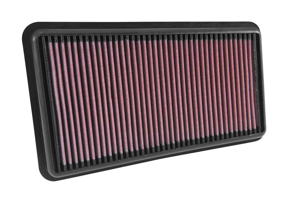 33-5025 K&N Filters Air filters CHRYSLER 25mm, 184mm, 303mm, Square, Long-life Filter