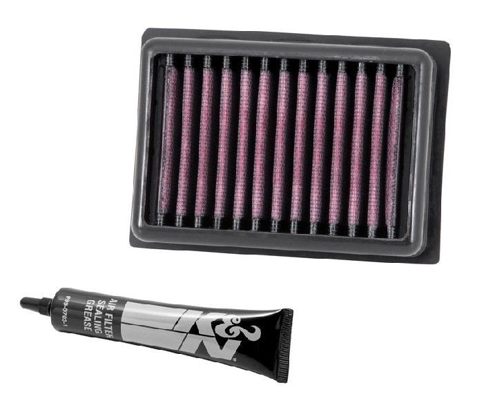 K&N Filters 40mm, 92mm, 129mm, Square, Long-life Filter Length: 129mm, Width: 92mm, Height: 40mm Engine air filter BM-6012 buy