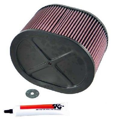 K&N Filters 129mm, 149mm, 197mm, Long-life FilterUnique Length: 197mm, Width: 149mm, Height: 129mm Engine air filter KA-7504 buy
