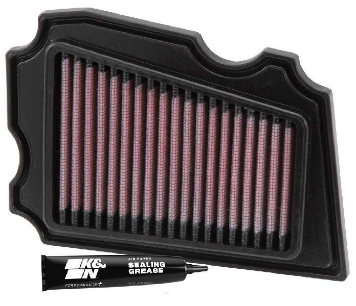 K&N Filters YA-2002 Air filter 13mm, 114mm, 164mm, Square, Long-life Filter
