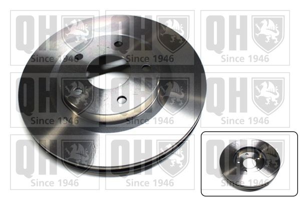 QUINTON HAZELL BDC5542 Brake disc 296x26mm, 5, Vented