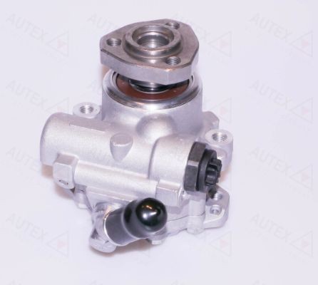 AUTEX 863042 Power steering pump Hydraulic, 90 bar, triangular, for left-hand/right-hand drive vehicles, with adapter