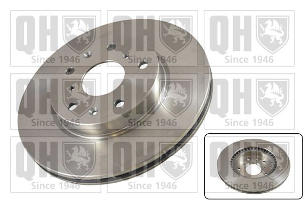 QUINTON HAZELL BDC5576 Brake disc 280x22mm, 5, Vented