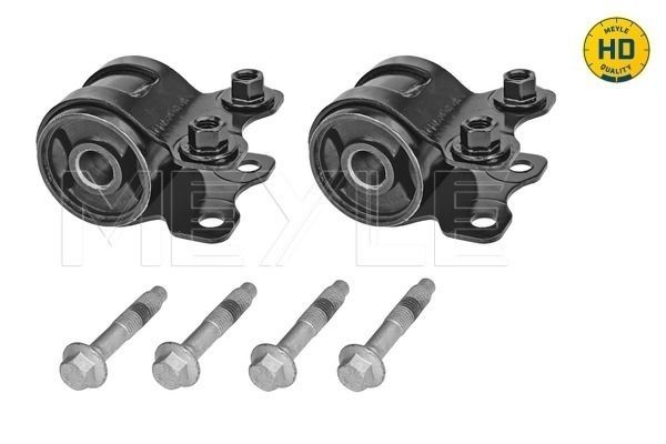 714 610 0021/HD MEYLE Suspension bushes FORD with attachment material, with holder, Quality, Rear, Front Axle Left, Front Axle Right