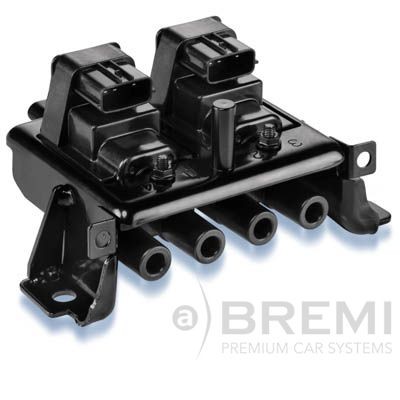 BREMI 6-pin connector, 12V, Block Ignition Coil Number of pins: 6-pin connector Coil pack 20536 buy