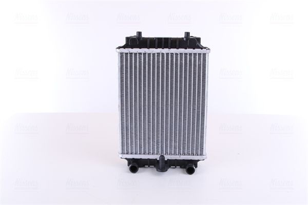 NISSENS 60351 Engine radiator Aluminium, 235 x 188 x 26 mm, with gaskets/seals, without expansion tank, without frame, Brazed cooling fins