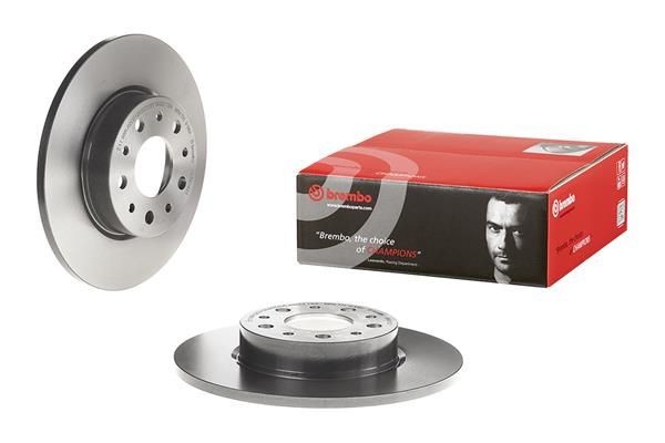 08.A915.21 Brake discs 08.A915.21 BREMBO 251x10mm, 5, solid, Coated