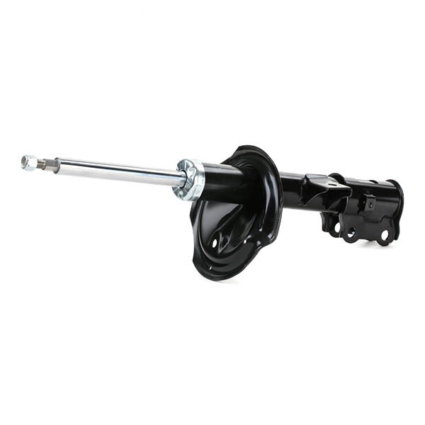 854S1243 Shocks 854S1243 RIDEX Front Axle, Left, Gas Pressure, Twin-Tube, Suspension Strut, Top pin, Bottom Clamp