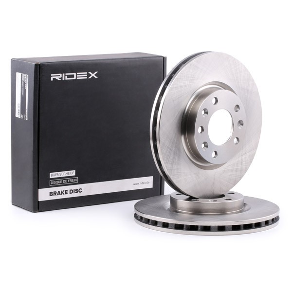 RIDEX 82B1096 Brake disc Front Axle, 283,0x26,0mm, 5, 05/08x108,0, internally vented
