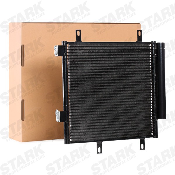 STARK SKCD-0110189 Air conditioning condenser with dryer, 14,35mm, 11mm, Aluminium, R 134a, 360mm