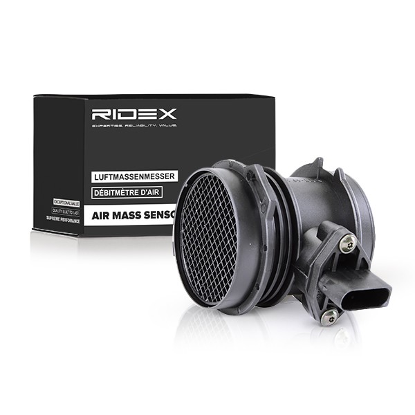 RIDEX 3926A0011 Mass air flow sensor Mercedes S203 C 240 2.6 170 hp Petrol 2007 price