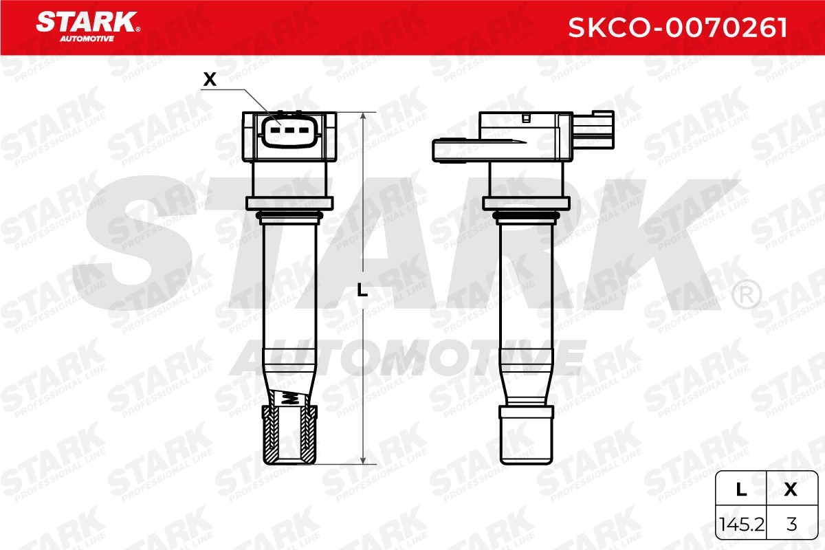 SKCO0070261 Ignition coils STARK SKCO-0070261 review and test