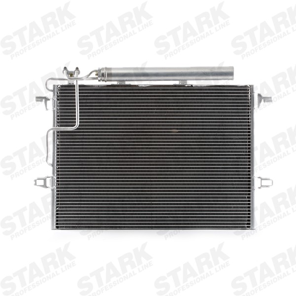 STARK SKCD-0110057 Air conditioning condenser with dryer, 13,8mm, 13,8mm, Aluminium, R 134a, 440mm