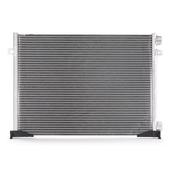 RIDEX 448C0125 Air conditioning condenser without dryer, 610 x 435 x 16 mm, 15,5mm, 15,5mm, Aluminium