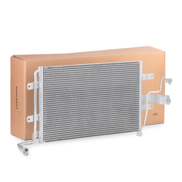 RIDEX 448C0029 Air conditioning condenser without dryer, Aluminium, 360mm, 550mm