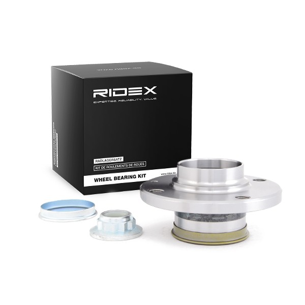 RIDEX 654W0256 Kit cuscinetto ruota Assale post. bilaterale, con cuscinetto ruota integrato, con anello sensore magnetico integrato, 120 mm