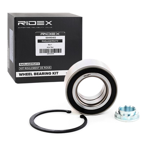 RIDEX | Rodamiento de rueda 654W0140
