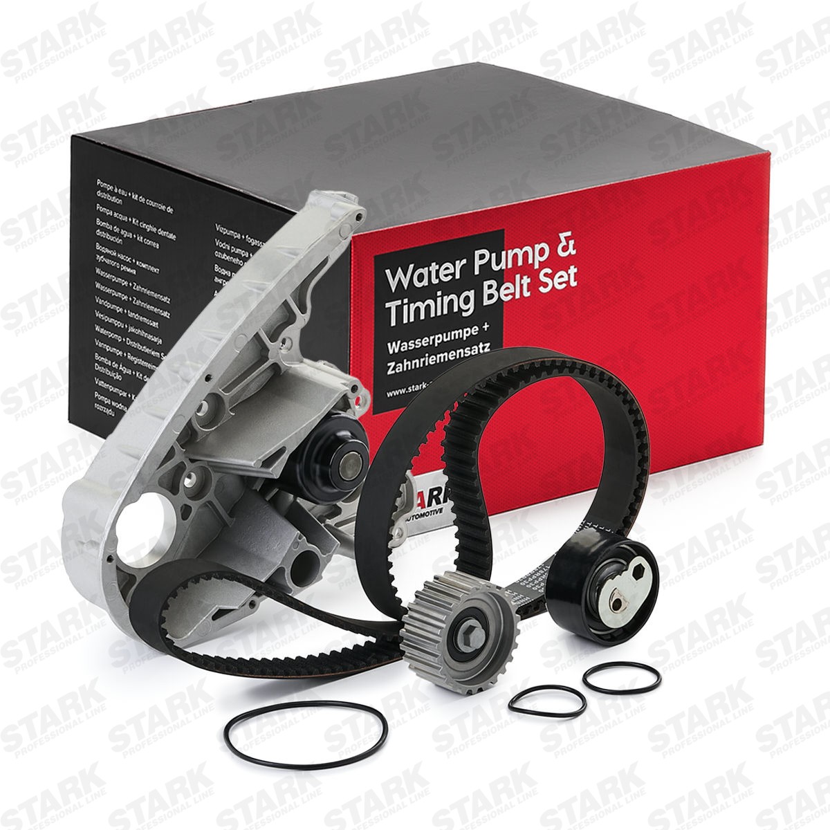 STARK SKWPT-0750072 Water pump and timing belt kit with water pump, Number of Teeth: 178, Width: 34 mm
