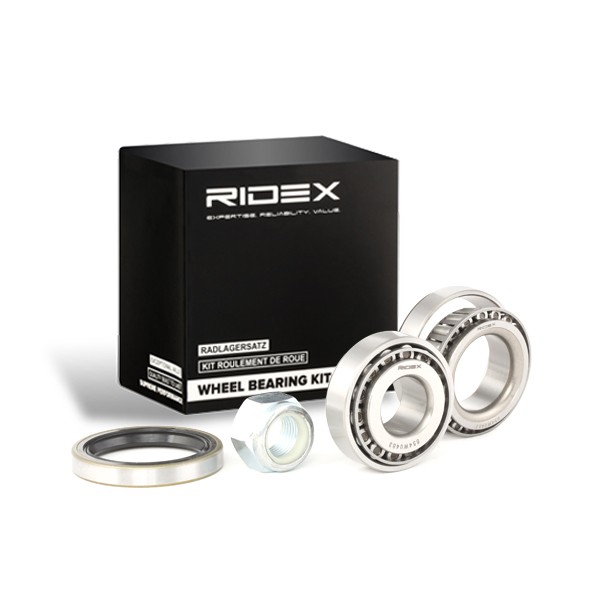 RIDEX 654W0483 Wheel bearing kit Rear Axle, Left, Right, 45,2, 50,3 mm