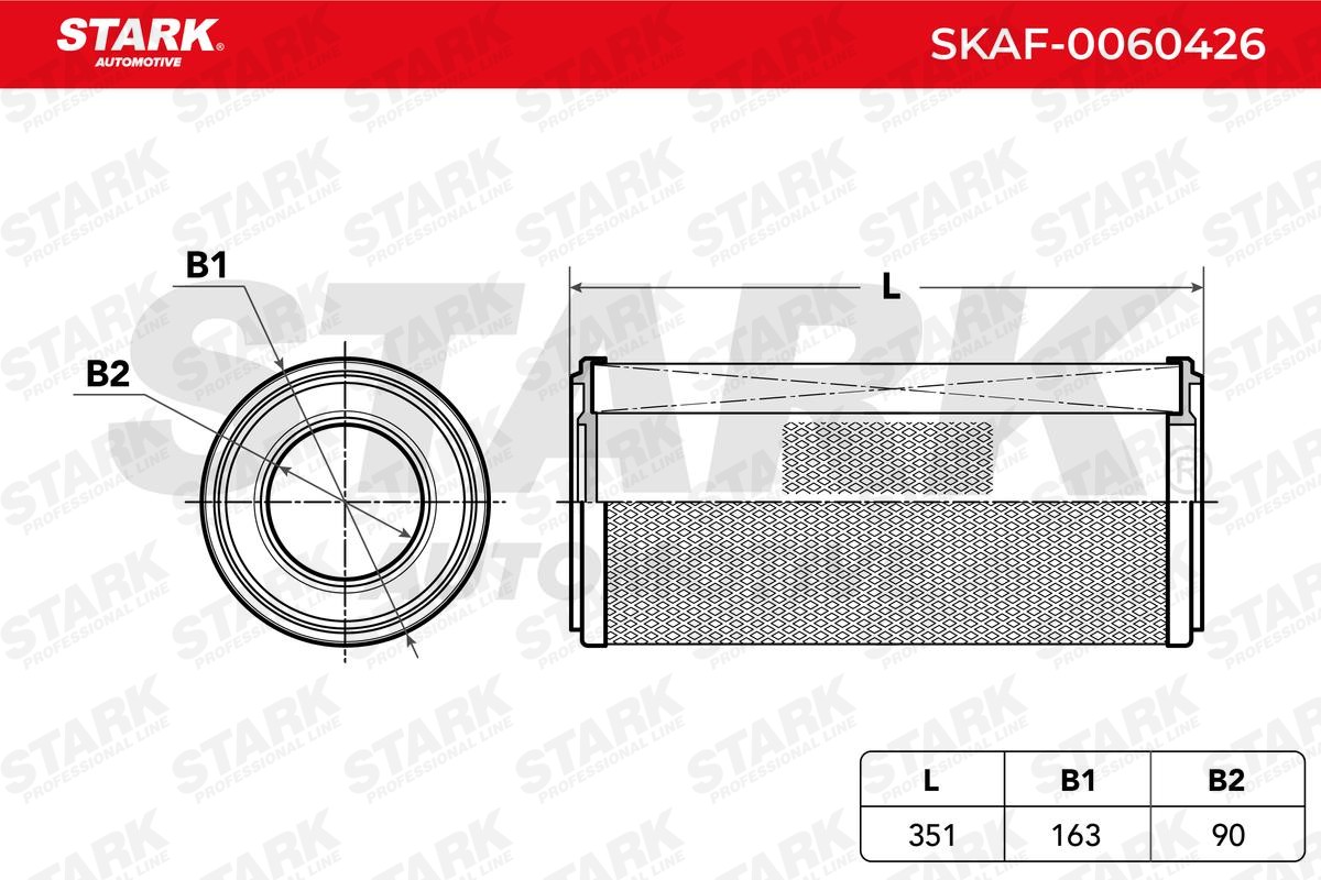 STARK | Filtro aria motore SKAF-0060426