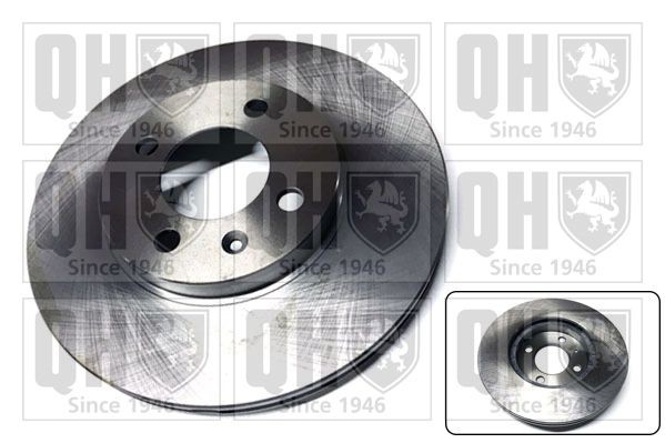 QUINTON HAZELL BDC3605 Brake disc 256x19,9mm, 4x100, Vented