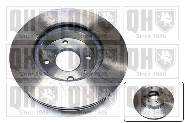QUINTON HAZELL BDC3608 Brake disc 260x24,2mm, 4x108, Vented