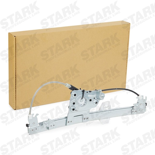 STARK SKWR-0420168 Window regulator Rear, Right, Operating Mode: Electric, without electric motor, with comfort function