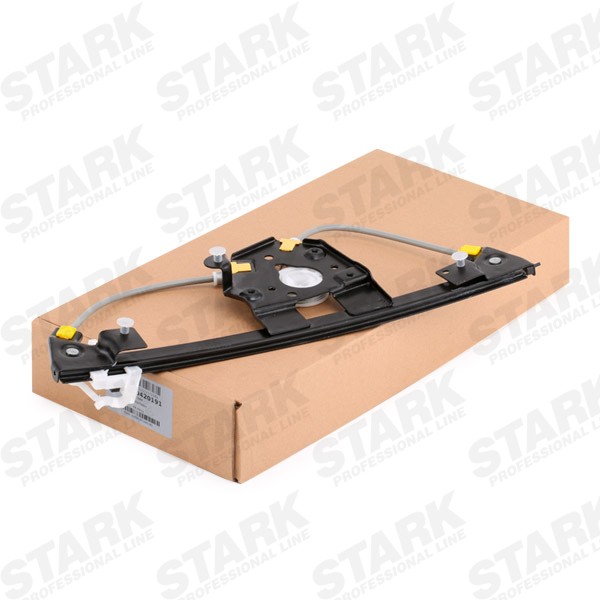 STARK SKWR-0420191 Window regulator Rear, Left, Operating Mode: Electric, without electric motor, with comfort function