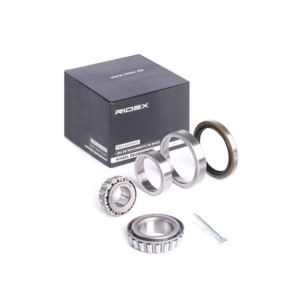 Buy Wheel bearing kit RIDEX 654W0423 - Wheel suspension parts BMW 02 online